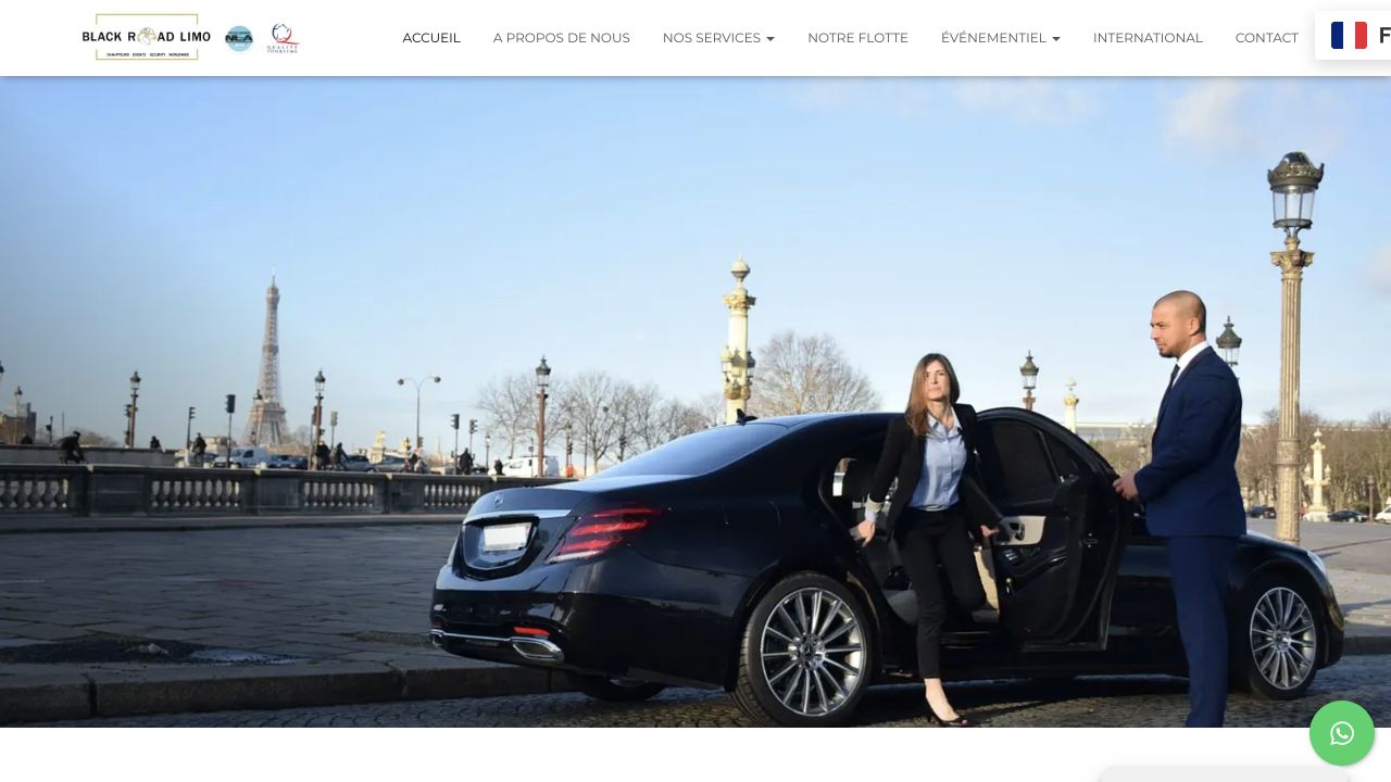 Capture du site de Black Road Limo