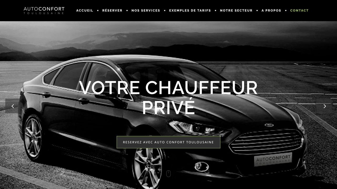 Capture du site de Auto Confort Toulousaine